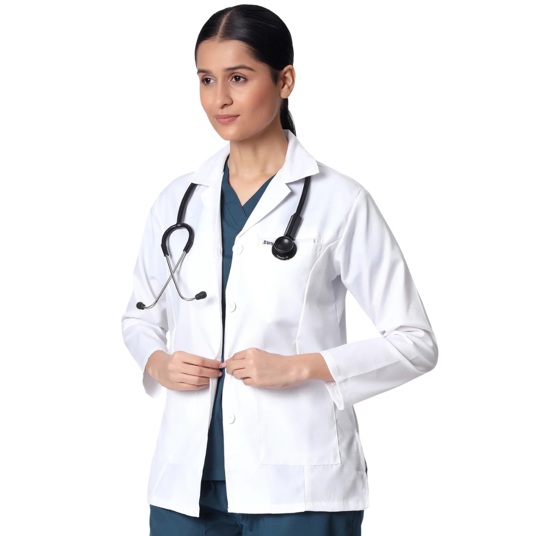 Professional Doctors White Lab Apron