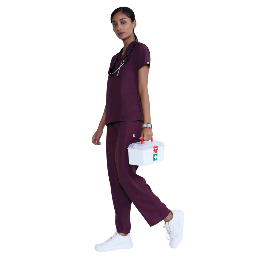 Womens Premium Medical Scrub Wear Set